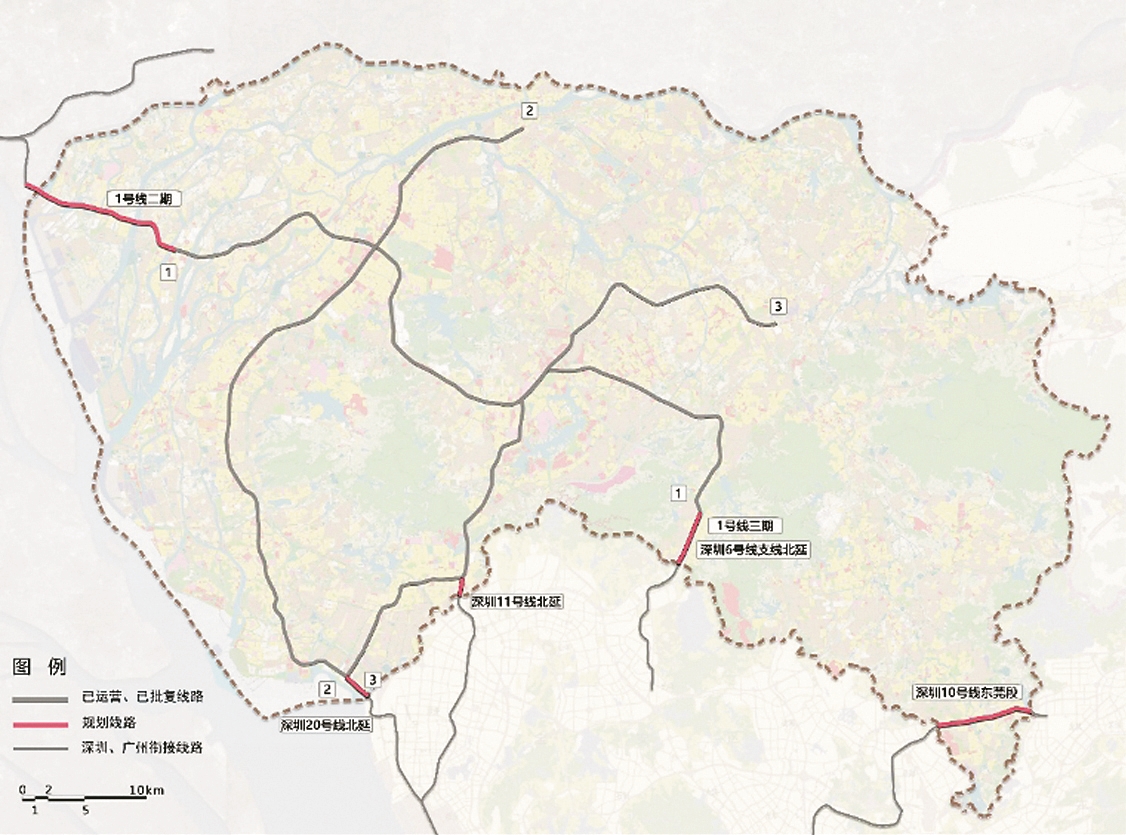 东莞地铁二期建设规划调整将建6条延伸线对接广深两地